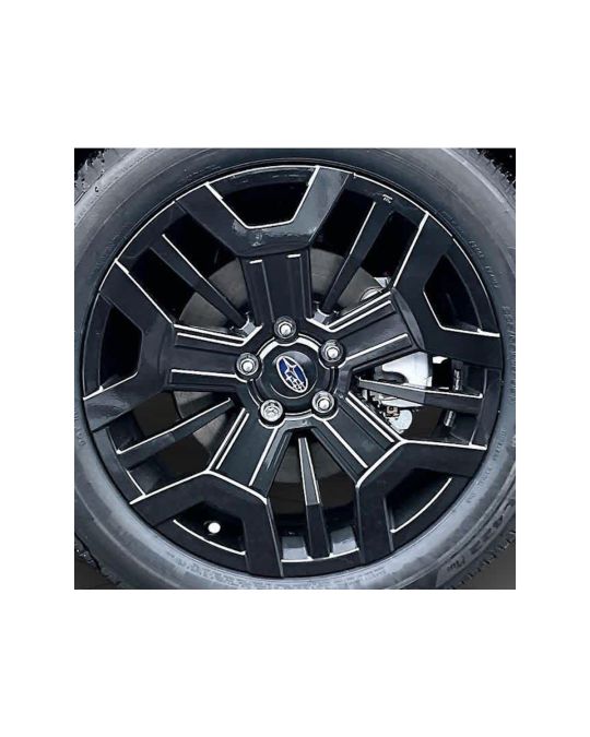 Subaru 19x7 Inch Wheel Gloss Black