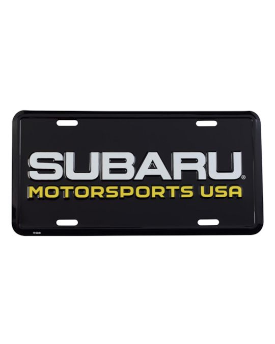 Subaru Gear Recycled Aluminum Vanity Plate