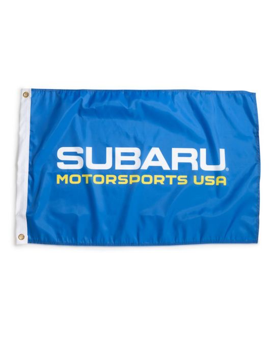 Subaru Gear SMSUSA Subaru Motorsports USA Flag 2'x3' Blue