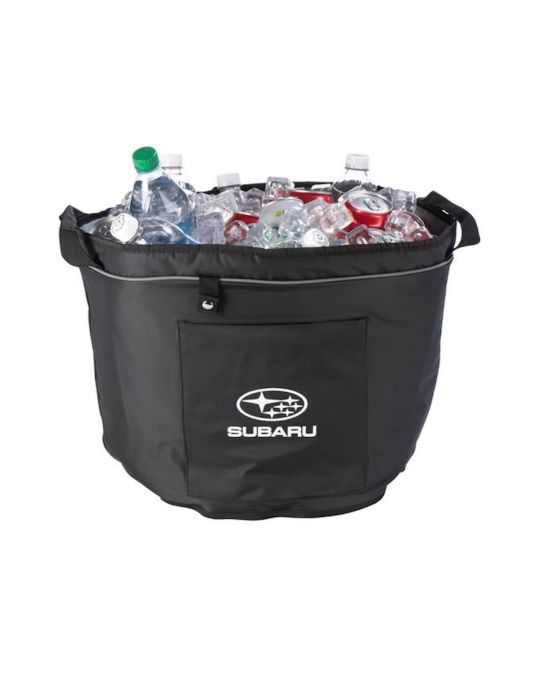 Subaru Gear Backyard Bucket Cooler Black With White Subaru Logo