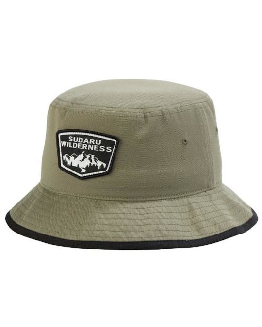 Subaru Gear Wilderness Bucket Hat Recycled Twill Olive Color