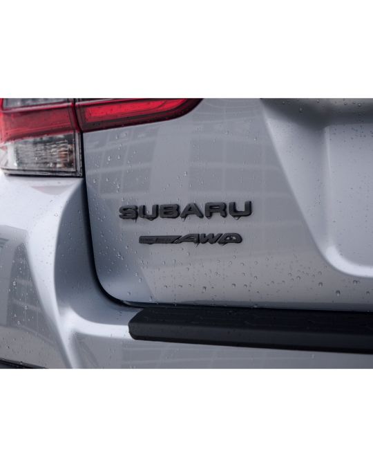 Subaru Emblem Subaru Symmetrical AWD Dark Grey