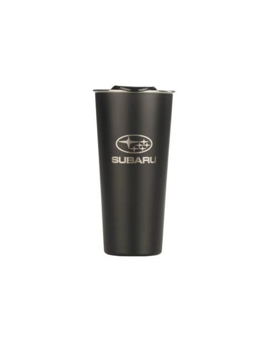 Subaru Basecamp 16 Ounce Black Tumbler With Subaru Logo