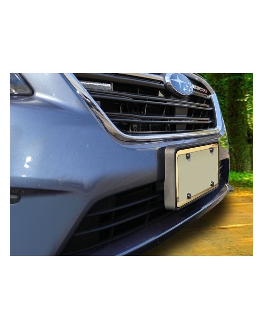 Subaru License Plate Bracket - Molded