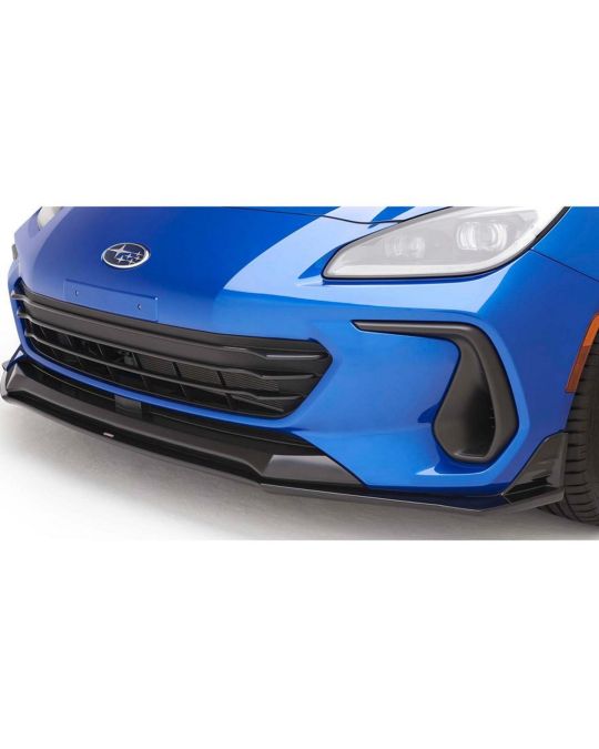 Subaru STI Front Under Spoiler Black With STI Logo