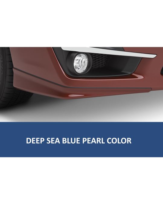 Subaru Front Under Spoilers - Deep Sea Blue Pearl