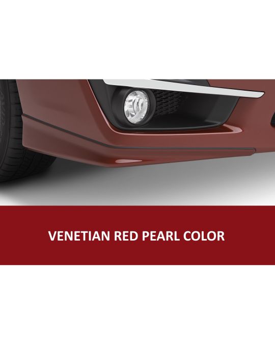 Subaru Front Under Spoilers - Venetian Red Pearl
