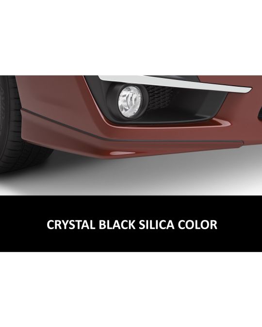 Subaru Front Under Spoilers - Crystal Black Silica