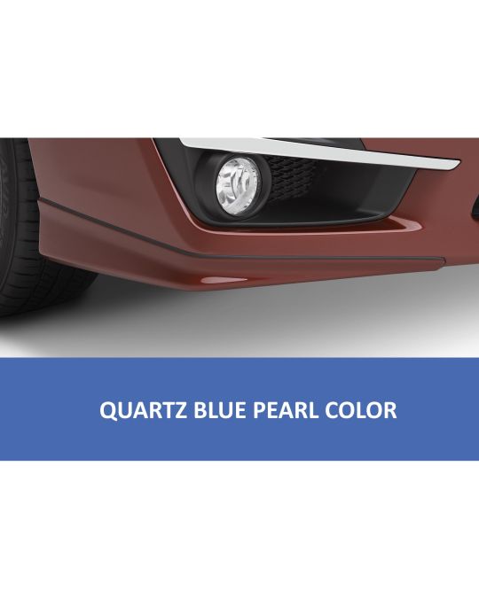 Subaru Front Under Spoilers - Quartz Blue Pearl