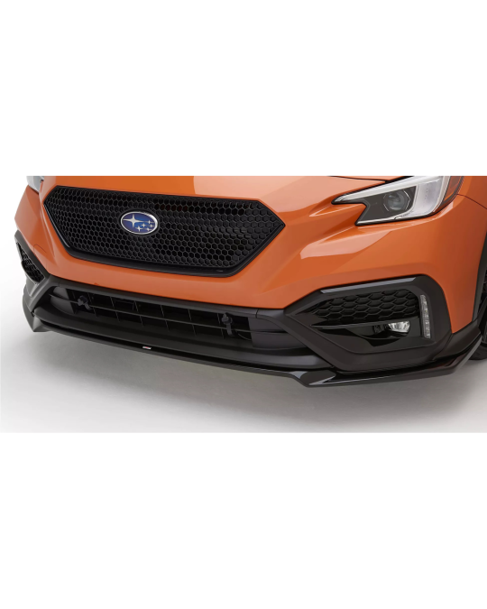 Subaru Black STI Front Under Spoiler