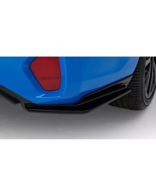 Subaru STi Rear Quarter Underspoilers Kit Of Two Black