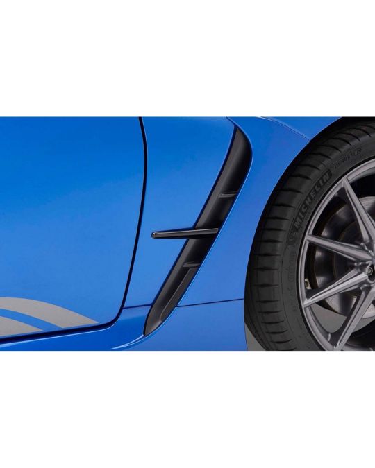 Subaru Fender Vent Accents Gloss Black For Left And Right Sides