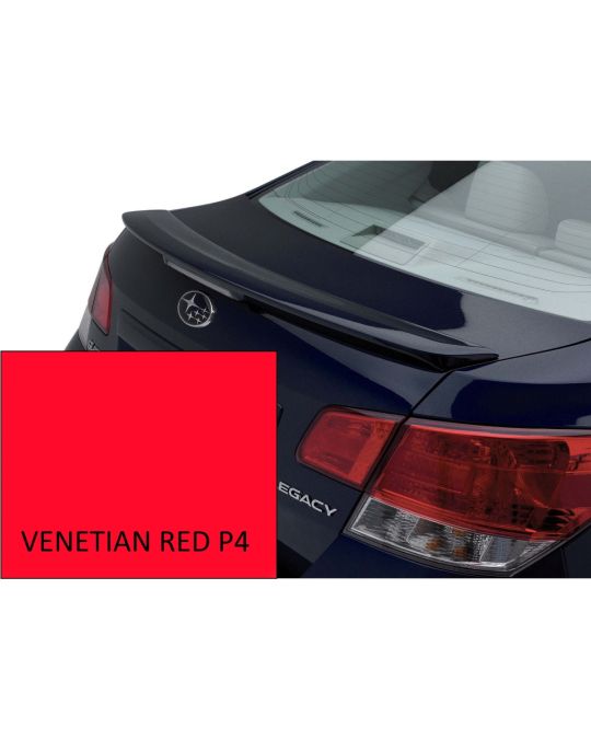Subaru Trunk Lip Spoiler - Venetian Red