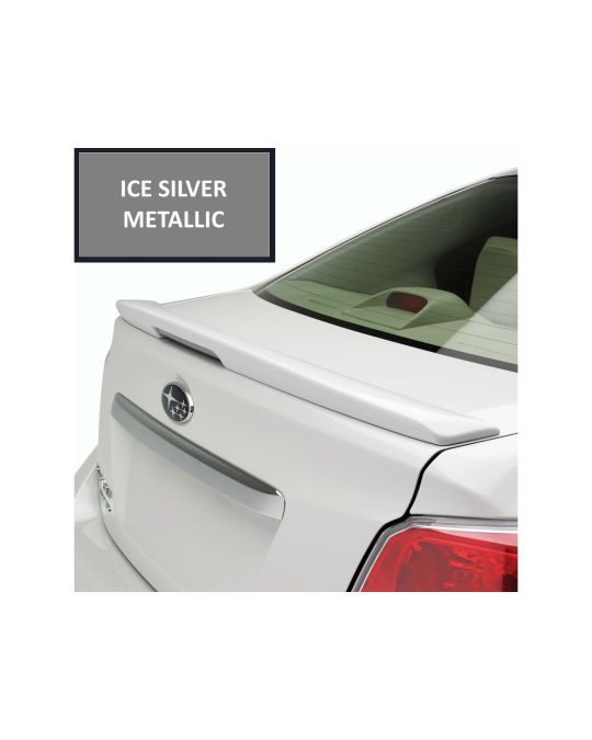 Subaru Rear Trunk Spoiler For Sedan Ice Silver Metallic