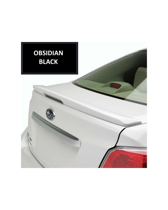 Subaru Rear Trunk Spoiler For Sedan Obsidian Black