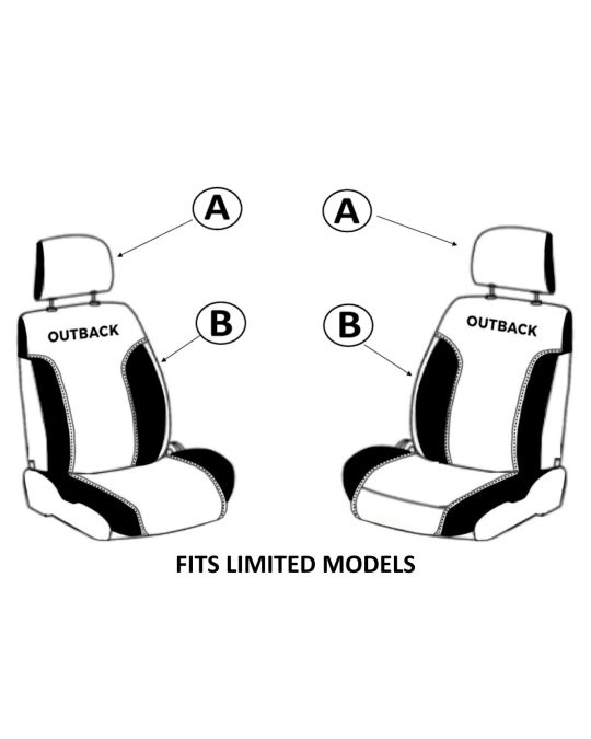 Subaru Front Seat Covers Set Of Two For Limited Models