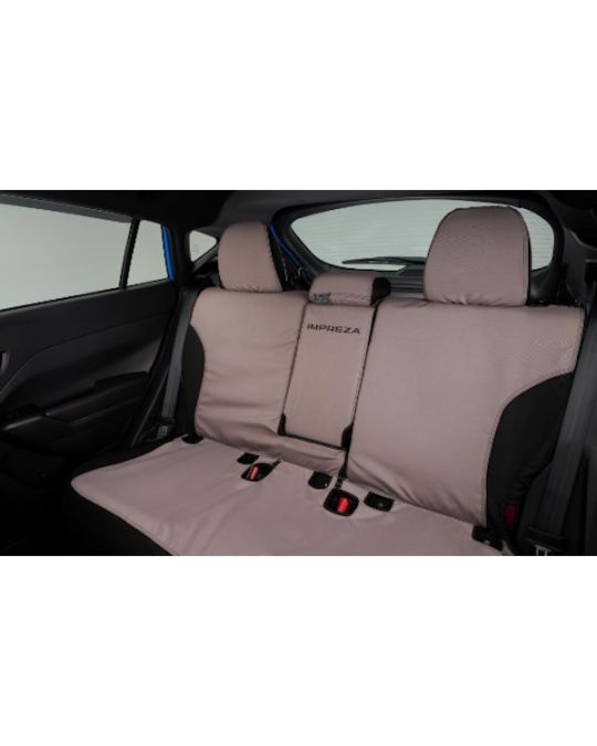 Subaru Rear Seat Cover With Impreza Logo For Vehicles With Center Arm Rest