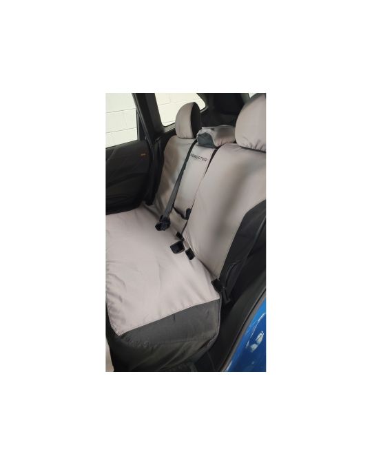 Subaru Rear Seat Cover Two Tone With Forester Logo For Vehicles With Arm Rest
