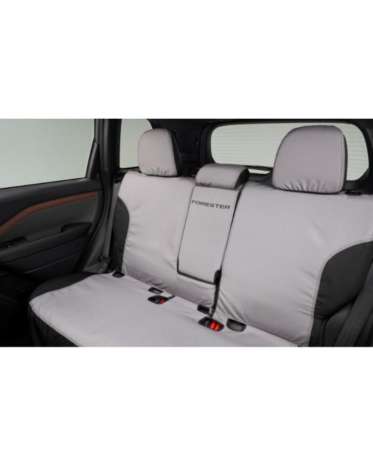 Subaru Rear Row Seat Cover With Forester Logo For Vehicles With Armrest