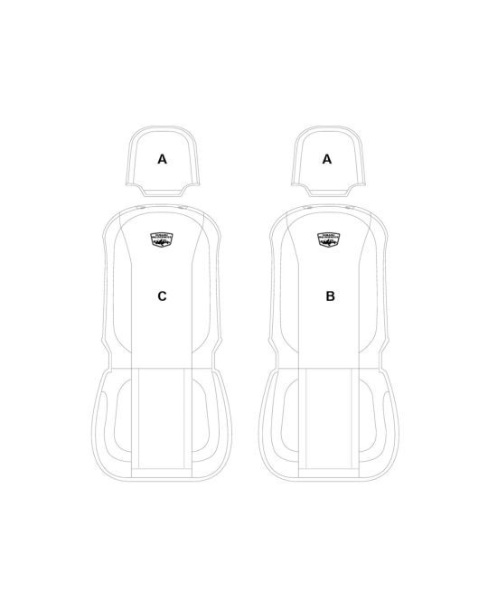 Subaru Front Seat Covers Set Of Two For Wilderness Edition
