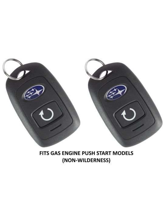 Subaru Remote Engine Start System For Push Start Models Gas Engine