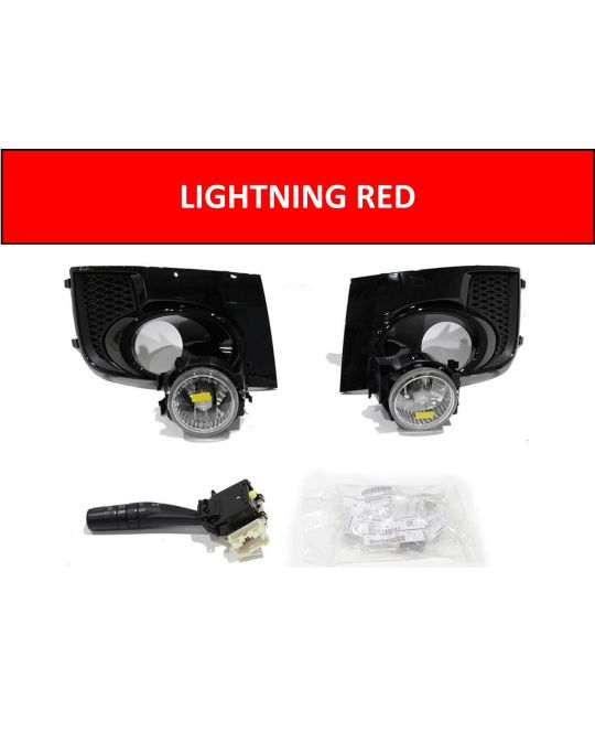 Subaru Fog Light Kit Lightning Red