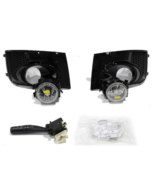 Subaru Fog Light Kit Crystal Black Silica