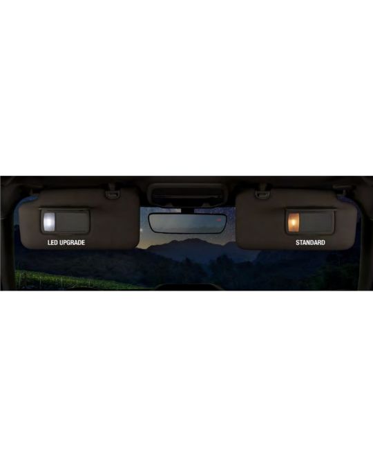 Subaru LED Interior Lighting Upgrade Five Bulb Kit For Visor / Map / Dome Lights