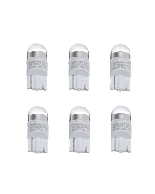 Subaru LED Interior Lighting Upgrade 6 Bulb Kit For Map & Reading Lights Non-Base Models