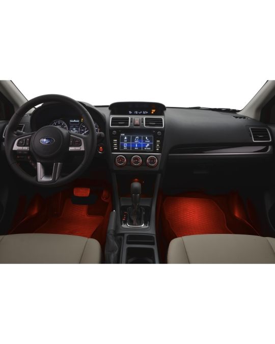 Subaru Footwell Illumination Kit - Red