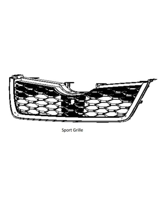 Subaru Sport Grille - Black