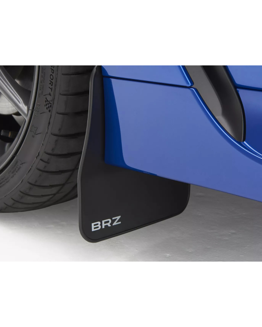 Subaru Mud Flaps Kit Of Four For Front And Rear Black With BRZ Logo