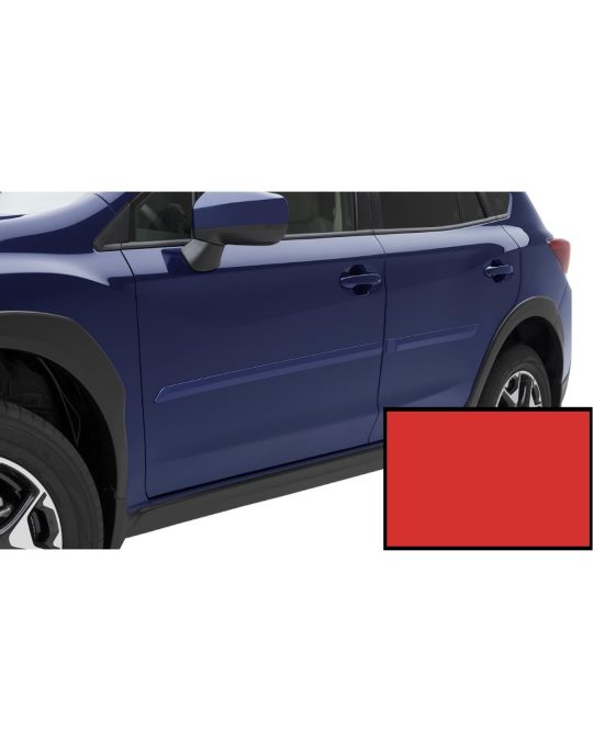 Subaru Body Side Molding - Pure Red
