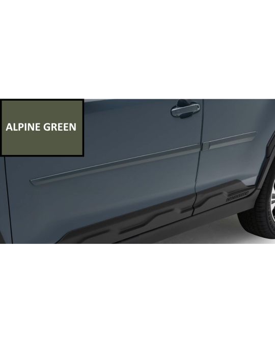Subaru Bodyside Moldings Alpine Green