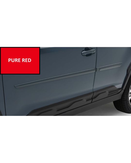 Subaru Bodyside Moldings Pure Red
