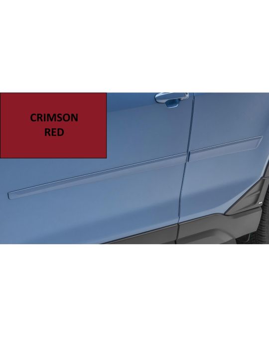 Subaru Body Side Molding Kit - Crimson Red