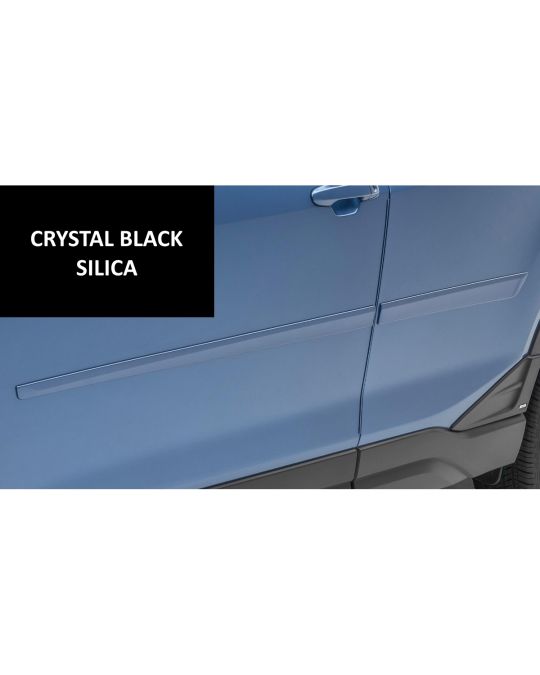 Subaru Body Side Molding Kit - Crystal Black Silica