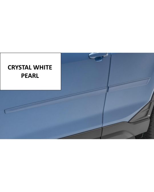 Subaru Body Side Molding Kit - Crystal White Pearl