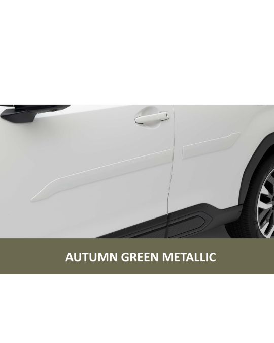Subaru Body Side Door Moldings Kit Of Four Autumn Green Metallic
