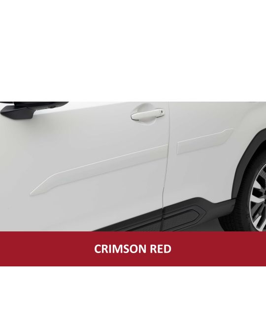 Subaru Body Side Door Moldings Kit Of Four Crimson Red Pearl