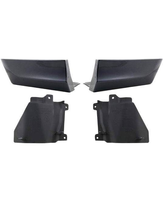 Subaru Splash Guard Kit - Rear Aero - Dark Gray Metallic