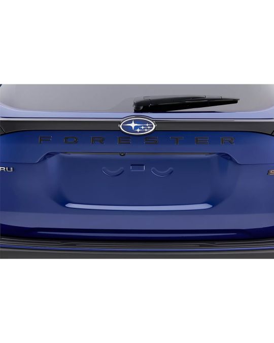 Subaru Rear Liftgate Emblem Inserts Black Forester Lettering Kit