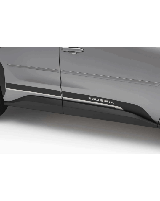 Subaru Exterior Graphics Lower Door Panel Black With Solterra Logo