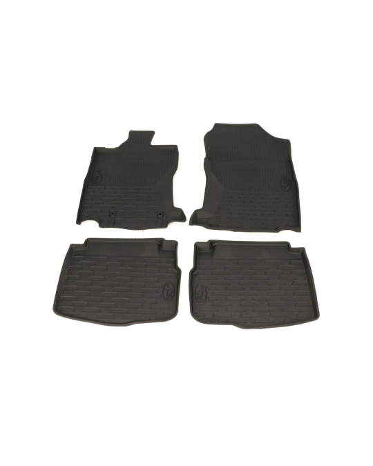 Subaru All Weather Floor Liners Kit Of Four For Front And Rear Rows