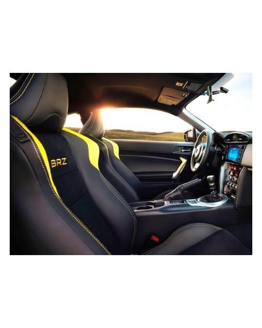 Subaru Carpeted Floor Mats - Series Yellow