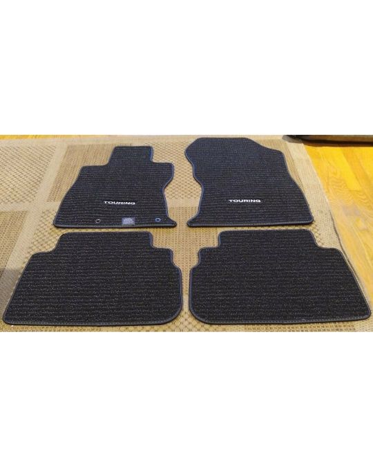 Subaru Carpeted Floor Mats Kit Of Four For Front And Rear Touring Black