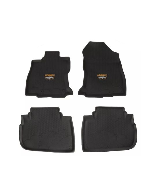 Subaru All Weather High Wall Floor Liners For Front And Rear Wilderness Edition