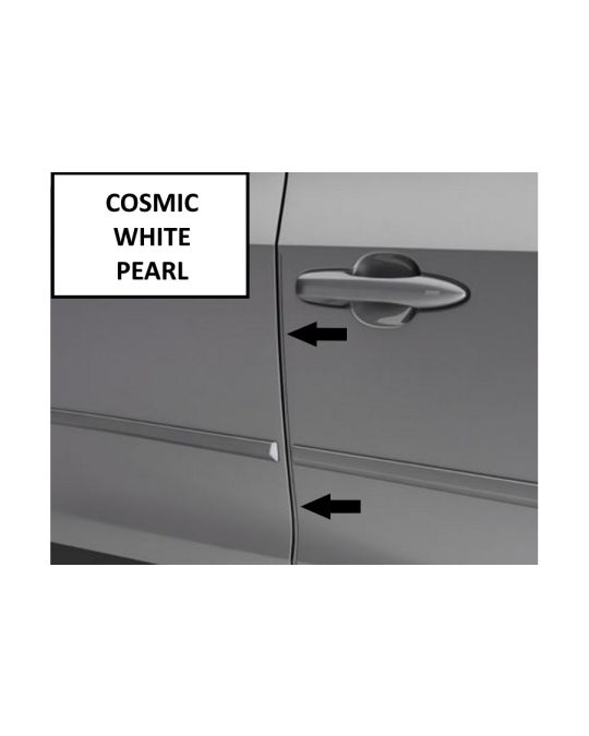 Subaru Door Edge Guards Cosmic White Pearl