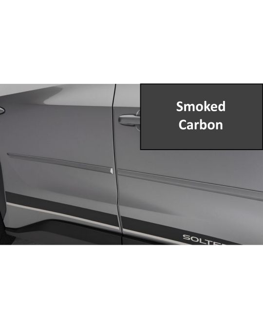 Subaru Body Side Moldings Smoked Carbon