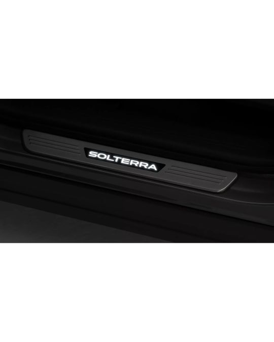 Subaru Illuminated Door Sill Plates Kit Of Two For Front Doors With Solterra Logo